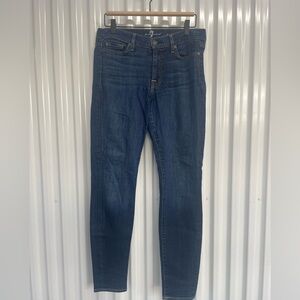 7 For All Mankind Indigo Denim Jeans